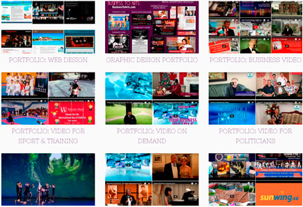InvisionPro-portfolio Video Production, Web Design, Graphic Design